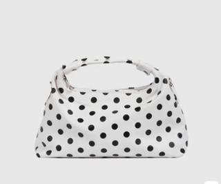Dandy Buckle Polka White/Black