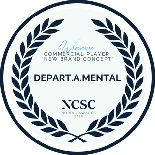 Depart.A.Mental NCSC Nordic Awards 2026 winner emblem